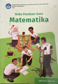 Image of Buku Guru MATEMATIKA SMP/MTS KLS IX 2024