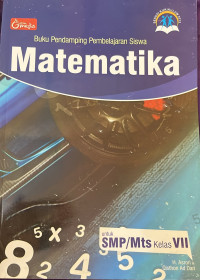 Image of BUKU PENDAMPING MATEMATIKA SMP KLS VII 2019