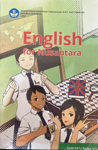 Image of ENGLISH FOR NUSANTARA SMP/MTS KLS VII 2023